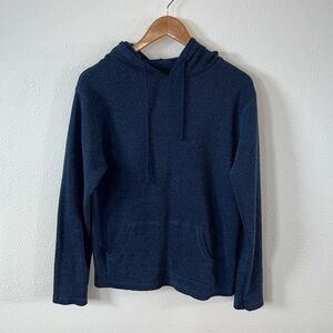 Navy Blue Sweatshirt Hoodie Size Medium